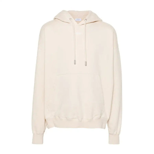 Beige hooded sweatshirt displayed as a product image showing comfortable casual apparel