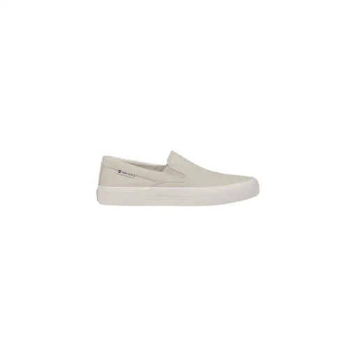 Beige slip-on sneaker displayed in the product Beige Slip On Sneaker for casual wear