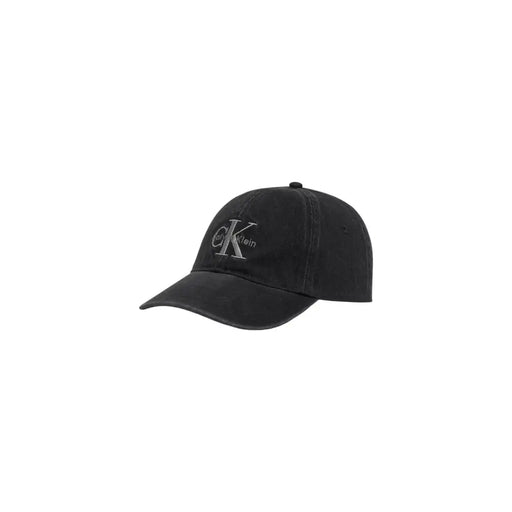 Black Calvin Klein baseball cap displayed in the Calvin Klein Black Baseball Cap product image