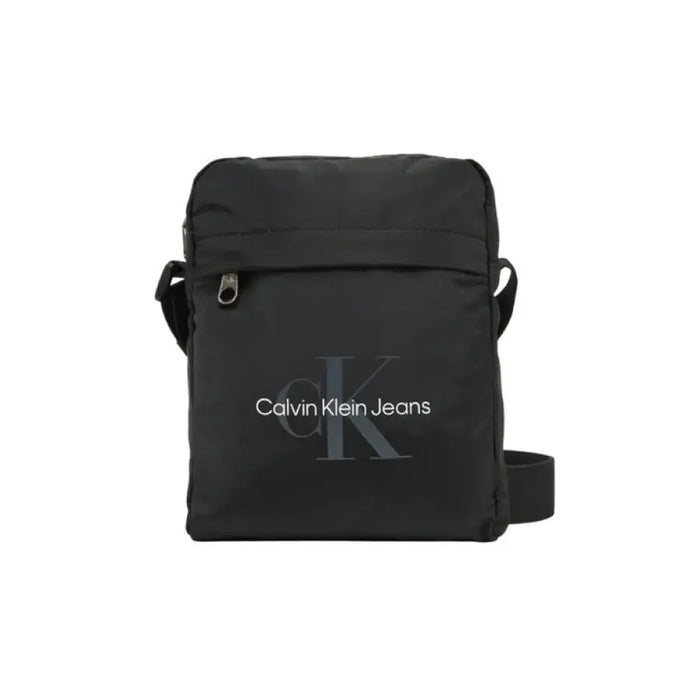 Black Calvin Klein Messenger Bag showcasing sleek design and modern style