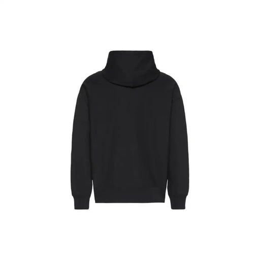 Black cowl neck sweatshirt from Calvin Klein featuring a sleek and modern design