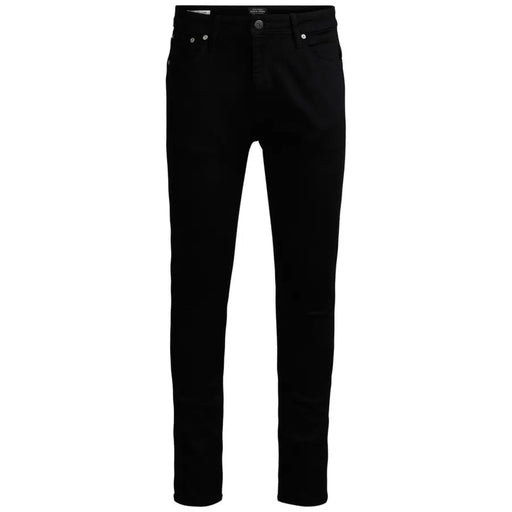 Black denim jeans with pocket displayed in the product Black Denim Jeans With Pocket