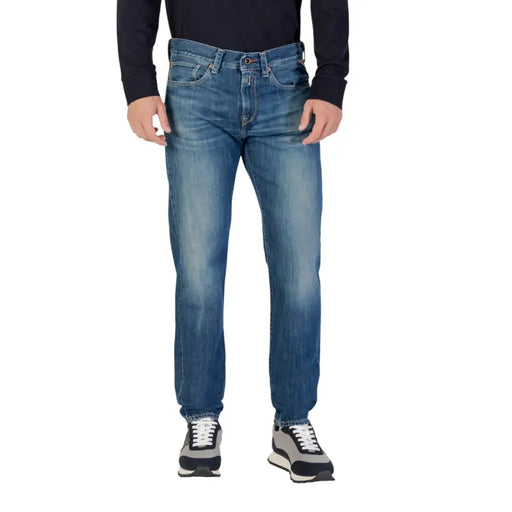 Image of Blue Denim Jeans from the product Blue Denim Jeans collection showing a stylish pair of denim pants