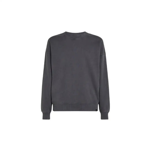 Gray crewneck sweatshirt from Calvin Klein Jeans for men, ideal for casual wear