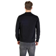 Men’s black long-sleeved round neck sweatshirt from Icon Men collection