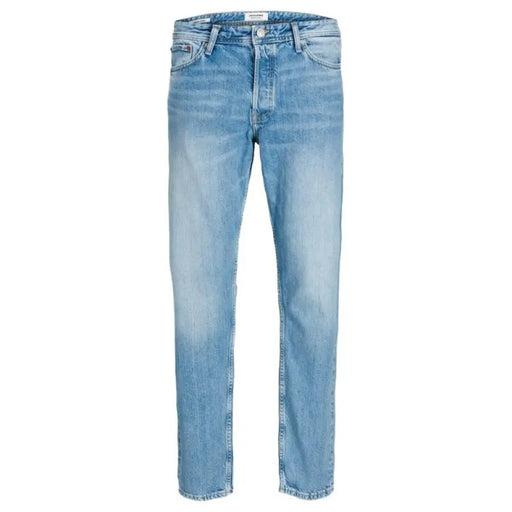 Light blue denim jeans from Jack and Jones, made of 100 percent cotton for Fall Winter