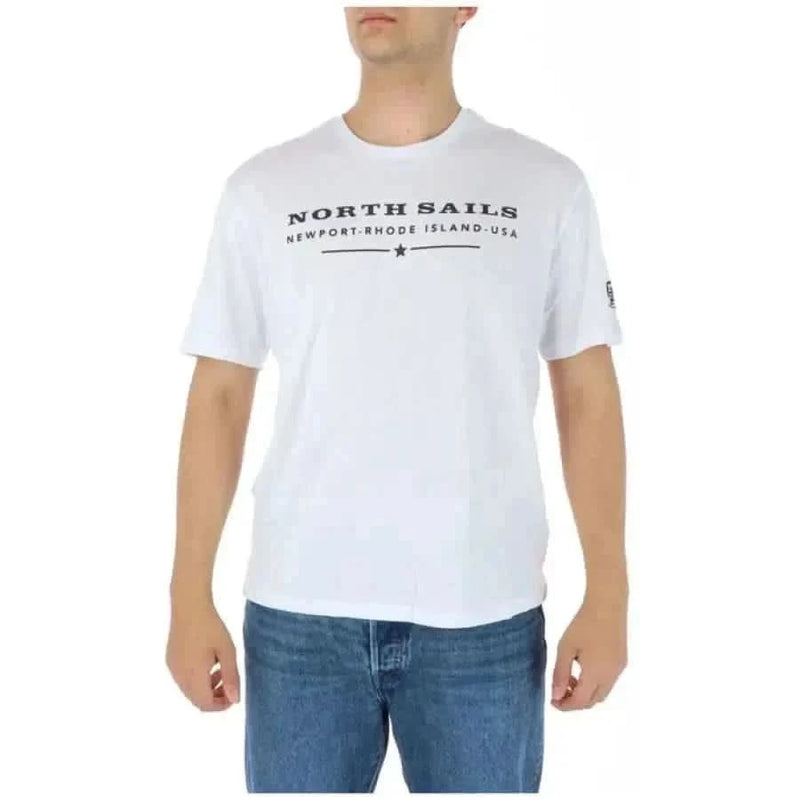 North Sails - Men T-Shirt - white / S - Clothing T-shirts