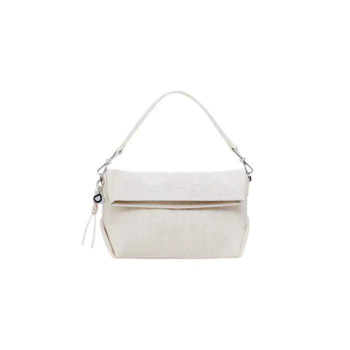 Off-White Leather Crossbody Shoulder Bag showcasing sleek design and premium material