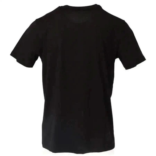 Cnc Costume National Men T-Shirt - Plain Black Short-Sleeved T-Shirt for Men