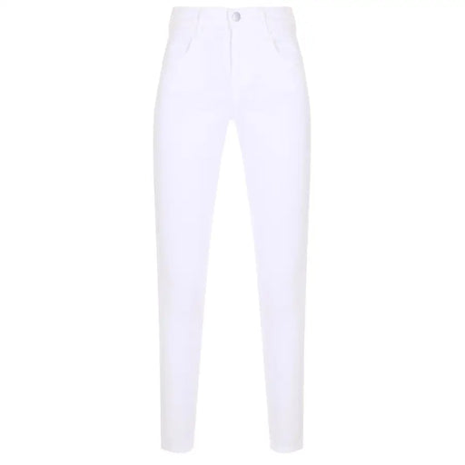 White skinny-fit jeans from Pinko Women Spring Summer Trousers collection