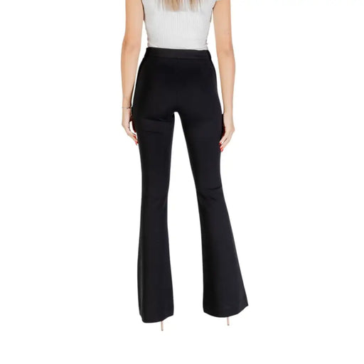 Women’s black flared trousers from Liu Jo Women Fall Winter collection