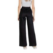Women’s high-waisted wide-leg black trousers from Guess Active Fall Winter collection