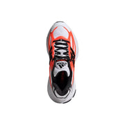 Baskets adidas Originals pour homme, modèle Adistar XLG 2.0 en synthétique orange et blanc éclatant, avec lacets et détails noirs.