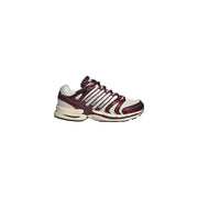 Adidas Originals women Bordeaux sneakers in maroon and white with mesh upper metallic stripes and cushioned sole