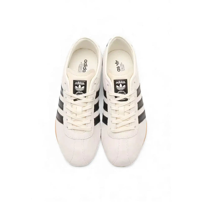 White adidas originals women suede sneakers with black 三条纹 stripes and classic leather upper