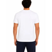 Sous-vêtements en coton blanc à col rond pour homme Aeronautica Militare t-shirt à manches courtes en coton respirant