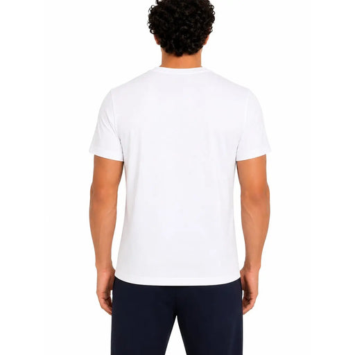 Sous-vêtements en coton blanc à col rond pour homme Aeronautica Militare t-shirt à manches courtes en coton respirant