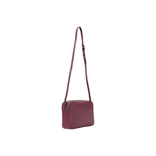 Sac bandoulière Alviero Martini pour femme, 27 cm, en cuir bordeaux élégant, au design minimaliste et doté d'une bandoulière ajustable.