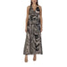 Rinascimento Beige Leopard Dress, animal-print maxi dress from Spring/Summer Collection