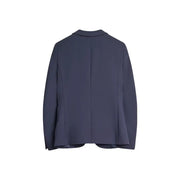 Antony Morato Veste blazer homme bleu marine en polyamide, coupe slim, avec un design ajusté et des détails de coutures discrets.