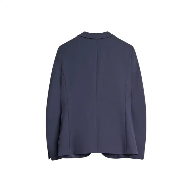 Antony Morato Veste blazer homme bleu marine en polyamide, coupe slim, avec un design ajusté et des détails de coutures discrets.
