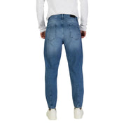 Antony Morato Jean en denim bleu clair pour homme, coupe décontractée, délavage subtil et en coton