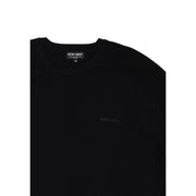 Antony morato Pull en maille noire pour homme, col rond, manches longues et logo brodé discret.
