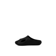 Antony Morato Pantoufles en caoutchouc noir pour homme, au design minimaliste et élégant, avec une découpe ovale sur la semelle intérieure, pointure 3
