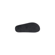 Semelle en caoutchouc noir avec motif géométrique de la semelle antony morato Sandales pour hommes, pantoufles noires en polyuréthane Xander