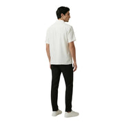 Antony Morato Chemise pour homme blanche à manches courtes, boutonnée, avec col classique et lignes épurées.