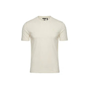 Antony Morato T-shirt homme couleur crème, manches courtes, col rond, en coton doux