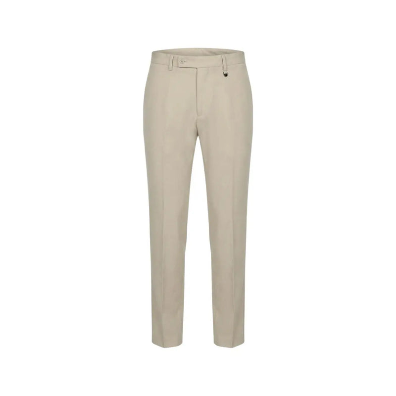Antony Morato men trousers beige tailored with a modern cut and subtle stitching details in a clean design