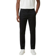 Antony Morato Pantalon chino noir slim pour homme, avec une texture tissée subtile et un design moderne et épuré.
