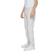 Antony morato Pantalon chino beige clair pour homme, coupe slim, avec des plis discrets pour un look moderne