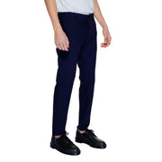 Antony Morato Pantalon homme bleu marine coupe slim, design ajusté et détails de coutures discrets