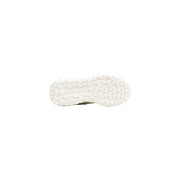 Antony Morato Baskets blanches à lacets pour hommes, semelle en caoutchouc blanc et semelle crantée texturée, logo Madison Market en relief