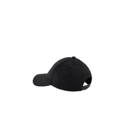 Armani Exchange Casquette en coton noir pour homme, avec calotte structurée et sangle réglable, confectionnée en coton de qualité supérieure.