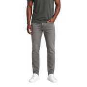 Armani Exchange Jean slim gris pour homme avec poches avant, vue de face