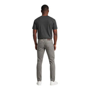 Armani Exchange Jean pour homme en denim gris, coupe slim et cinq poches classiques, vue de face