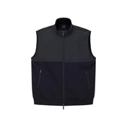 Armani Exchange Sweat-shirt zippé en coton noir pour homme, avec un design bicolore présentant des panneaux supérieurs plus clairs et des panneaux inférieurs plus foncés.