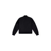 Armani Exchange Blazer noir en polyester pour homme, au design minimaliste et élégant, avec de subtiles surpiqûres contrastées sur les manches.
