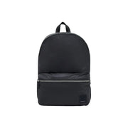 Armani Exchange Sac à dos homme en nylon noir avec poche avant zippée et logo discret, dimensions 31 x 45 x 19 cm