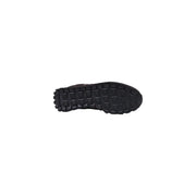Semelle en caoutchouc noir avec motif quadrillé sur la semelle extérieure armani exchange Baskets homme marron en polyester, chaussures de sport