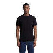 Armani Exchange T-shirt noir à manches courtes et col rond pour homme t-shirt confectionné en coton doux pour une tenue décontractée