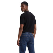 Armani Exchange T-shirt noir à manches courtes et col rond en coton pour homme t-shirt idéal pour les tenues décontractées et de tous les jours