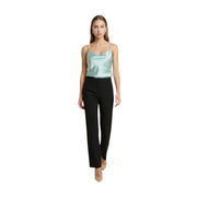 Débardeur en satin bleu clair pour femme Artigli, à fines bretelles et encolure ronde, confectionné en polyester pour une tenue élégante.