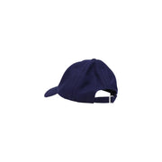 Casquette Barbour en laine bleu marine pour homme, avec sangle réglable et boucle argentée, vue de dos