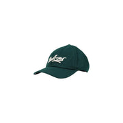 Casquette Barbour Bowery en laine vert foncé pour homme, avec logo Bontrup brodé en blanc, vue de face