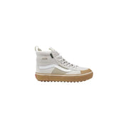 Beige and brown high-top sneaker from Vans Women with laces and rubber sole