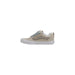 Beige and gray Vans sneaker displayed for sale in a product listing